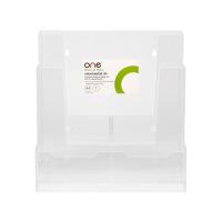 ราคา ONE กล่องใส่โบว์ชัวร์ A4 ใส ONE K-452 (MKP0980925)