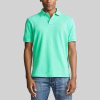ราคา POLO RALPH LAUREN เสื้อโปโล Polo Ralph Lauren Custom Slim Fit Mesh Polo สีเขียว XL (MKP0269754)