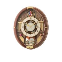 ราคา Seiko Clock นาฬิกาเมโลดี้ รุ่น QXM384B สีน้ำตาล (CDS32622874)