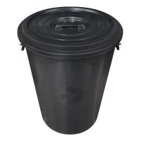 ราคา DINO ถังน้ำพร้อมฝาหูล๊อคเหล็ก รุ่น BUC-R 47GL ขนาด 178 ลิตร สีดำ (MKP0797595)