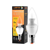 ราคา Lamptan หลอดไฟ LED 4 วัตต์ Warm White รุ่น BLAZE E14 (MKP0787999)