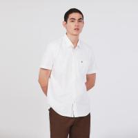 ราคา JOHN HENRY เสื้อเชิ้ตผู้ชายแขนสั้น ทรงเข้ารูป ESSENTIALS สีขาว M (MKP1751713)
