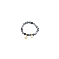 ราคา Fonney กำไลหินไหมดำจี้ทะเล 16cm (GRMKPPR000134662)