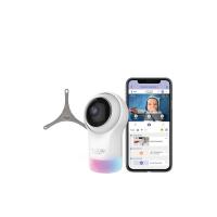 ราคา Hubble Connected Hubble กล้องเบบี้มอนิเตอร์สำหรับดูลูกน้อย Nursery Pal Glow Deluxe สีขาว (CDS12886913)