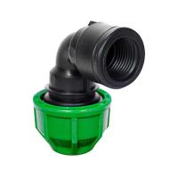 ราคา Chaiyo Sprinkler ข้องอ 90 องศา PE สวมล็อก เกลียวใน รุ่น 355-30-1(PN10) ขนาด 20 มม. x 1/2 นิ้ว สีดำ (MKP0810277)