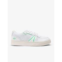 ราคา LACOSTE รองเท้าผ้าใบผู้ชายลาคอสท์รุ่น L001 วัสดุหนัง สีขาว 10 UK (MKP1756179)