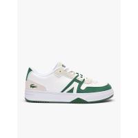 ราคา LACOSTE รองเท้าผ้าใบผู้ชายลาคอสท์ รุ่น L001 วัสดุหนัง สีขาว 7.5 UK (MKP1756174)