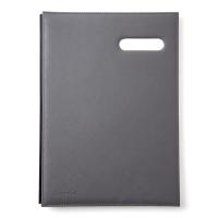 ราคา Imperial สมุดเสนอเซ็นปกหนัง A4 เทา อิมพีเรียล (MKP1635486)