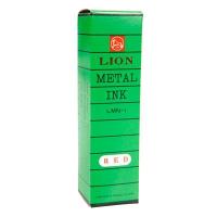 ราคา LION Lion หมึกเติมเครื่องตีเบอร์ ชนิดน้ำมัน OIL BASED สีแดง 28 กรัม/ขวด (MKP0980163)