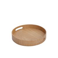 ราคา CENTRAL HOME ถาดไม้กลมมีหูจับ Wood ขนาด 30x5 ซม. สีน้ำตาล (CDS99230661)