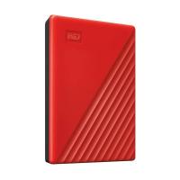 ราคา WD เอ็กซ์เทอร์นัลฮาร์ดดิสก์ WD My Passport 1TB แดง (MKP1456526)