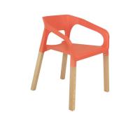 ราคา U-RO DECOR Concord (คองคอร์ด) เก้าอี้ดีไซน์เก้าอี้พักผ่อน มีทีท้าวเเขนขาไม้บีช สีส้ม (MKP0749503)