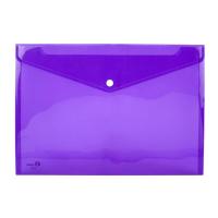 ราคา E-file ซองกระดุมพลาสติก A4 ม่วง อี-ไฟล์ 17A (MKP1641256)