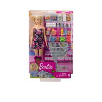 ราคา BARBIE ตุ๊กตาบาร์บี้ เพลย์เซ็ตตุ๊กตาและรถเข็นช้อปปิ้ง หลากสี (CDS13635312)