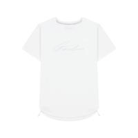 ราคา GIORDANO เสื้อยืดผู้หญิง Comfort Jersey Printed Tee (G-Motion) สีขาว Cloud Dancer M (MKP1776796)
