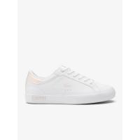 ราคา LACOSTE รองเท้าผ้าใบเด็กลาคอสท์ รุ่น Powercourt สีขาว 4 UK (MKP1776744)