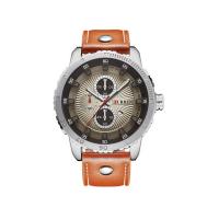 ราคา CURREN นาฬิกาข้อมือผู้ชาย สายหนัง หน้าปัด Casual Business แสดงวันที่ รุ่น C8206 (MKP0290030)