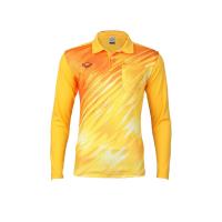 ราคา GRAND SPORT เสื้อโปโลพิมพ์ชิ้นหน้าแขนยาวชาย (012271) สีเหลือง 3XL (MKP1687101)