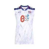 ราคา GRAND SPORT เสื้อวอลเลย์บอลทีมชาติแขนกุด 2023 ชาย (014339) สีขาว XL (MKP1599240)