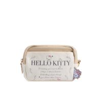 ราคา SANRIO กระเป๋าเครื่องสำอางผู้หญิง Hello Kitty สีน้ำตาล (CDS13918613)