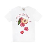 ราคา ICONIC เสื้อยืด พิมพ์ลาย ลูกพีชและความหมายมงคล รุ่น CHINESEPEACH4762 สีขาว L (MKP1074081)
