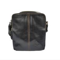 ราคา POLO TRAVEL CLUB กระเป๋าสะพายหนังแท้ รุ่น 9406BK สีดำ One Size (MKP0366691)
