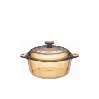 ราคา VISIONS หม้อแก้วทนไฟสีชาพร้อมฝา ขนาด 2.25 ลิตร สีชา 2.25 L (CDS13299446)