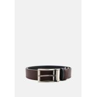 ราคา BROWN STONE เข็มขัดหนังแท้ Executive Saffiano Reversible Belt - Brown สีน้ำตาล 37 (MKP0007249)