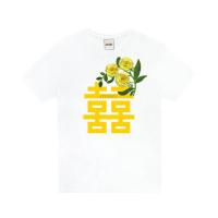 ราคา ICONIC เสื้อยืด พิมพ์ลาย อักษรจีน สีเหลือง รุ่น HUANGSESANGHEE4754 สีขาว S (MKP1073861)