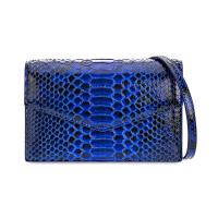 ราคา S'UVIMOL กระเป๋าทรงซองจดหมายหนังงูน้ำเงิน M (MKP0677078)