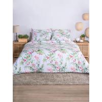 ราคา LUCKY MATTRESS ผ้าปูที่นอนพร้อมผ้านวม ป้องกันไรฝุ่น Micro Touch Flower Stlye ขนาด 3.5 ฟุต ลาย MD 030 สีแดง (MKP1733942)