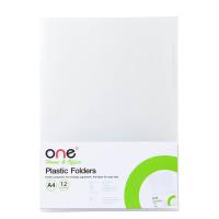 ราคา ONE ONE ซองเอกสารขนาด A4 สีขาวใส (12ซอง/แพ็ค) (MKP0979441)