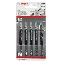 ราคา Bosch ใบเลื่อยจิ๊กซอว์ตัดไม้แบบตรงอย่างรวดเร็ว T144D รุ่น 2608630040 (แพ็ก 5 ชิ้น) (MKP1189307)