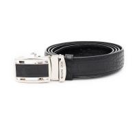 ราคา La Franche ชุดเข็มขัดหนังวัวแท้ Autolock หนังลาย Croco รุ่น 2AL0103 สีดำ 29 (MKP1350851)