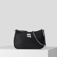 ราคา KARL LAGERFELD กระเป๋า รุ่น K/IKONIK NYLON SHOULDER BAG สี BLACK One Size (MKP1474588)