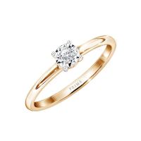 ราคา Prima แหวนเพชร 105R4002-01 สี Rose Gold 49 (MKP0802818)