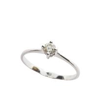 ราคา Fannie Collection แหวนเพชรหญิง เม็ดเดี่ยว ทองคำขาว 50 (MKP1469489)