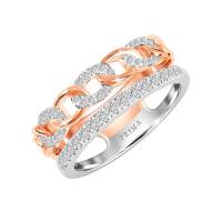 ราคา Prima แหวนเพชร 105R4278-02 สี Rose Gold 49 (MKP0805639)