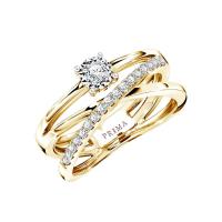 ราคา Prima แหวนเพชร 105R3949-02 สี Gold 49 (MKP0802854)