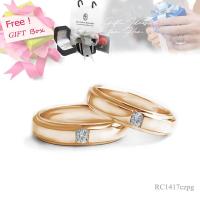 ราคา FINEJEWELTHAI แหวนเพชร-แหวนเงิน-แหวนคู่-เพชรสังเคราะห์-เงินแท้925-แหวนหมั้น-แหวนแต่งงาน-Gift_set134 สีทองสีชมพู 48 (MKP1070013)