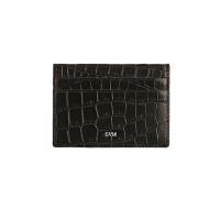 ราคา SVM กระเป๋าใส่บัตร CLASSIC CARD HOLDER หนังจระเข้ สีดำ (MKP0040468)