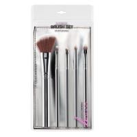 ราคา ASHLEY แปรงแต่งหน้าแมททีเรียล สีเงิน เซต 5 ชิ้น (MKP0599812)