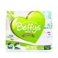 ราคา BEFFY'S ผ้าอ้อมเด็กชนิดเทปกาว Beffys รุ่น Soft & Fit S24 (--6kg) (MKP0010535)