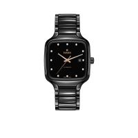 ราคา RADO นาฬิกาข้อมือ True Square 12 Diamonds รุ่น R27078702 Black (MKP0921514)