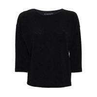 ราคา CIERA เสื้อยืดกลิตเตอร์เท็กซ์เจอร์ รุ่น 121022 สีดำ L (MKP0686756)