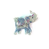 ราคา BEAUTY GEMS เข็มกลัดพลอยแฟนซี รูปช้าง ประดับเพชร 18K (MKP0893502)