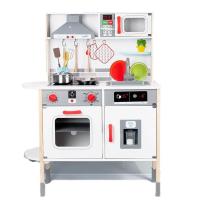 ราคา Jkptoys ของเล่นไม้เสริมพัฒนาการ PlayTive Junior Kitchen Wooden Toy ครัวไม้เทาแดง (MKP1363800)