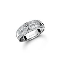 ราคา Jubilee Diamond แหวนเพชร Triple Stripes Lining Band Ring รุ่น R12179HW - สีไวท์โกลด์ 54 (MKP0796279)