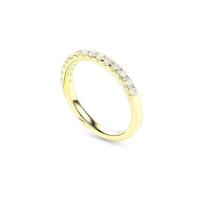 ราคา BEAUTY DIAMOND แหวนแถว แหวนเพชรแท้ ราคาเบา เบา สีทอง (MKP0753339)