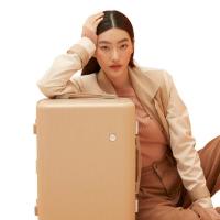 ราคา Cove (thailand) กระเป๋าเดินทางรุ่น QUARTZสีครีม ขนาด 20 นิ้ว (MKP1268340)